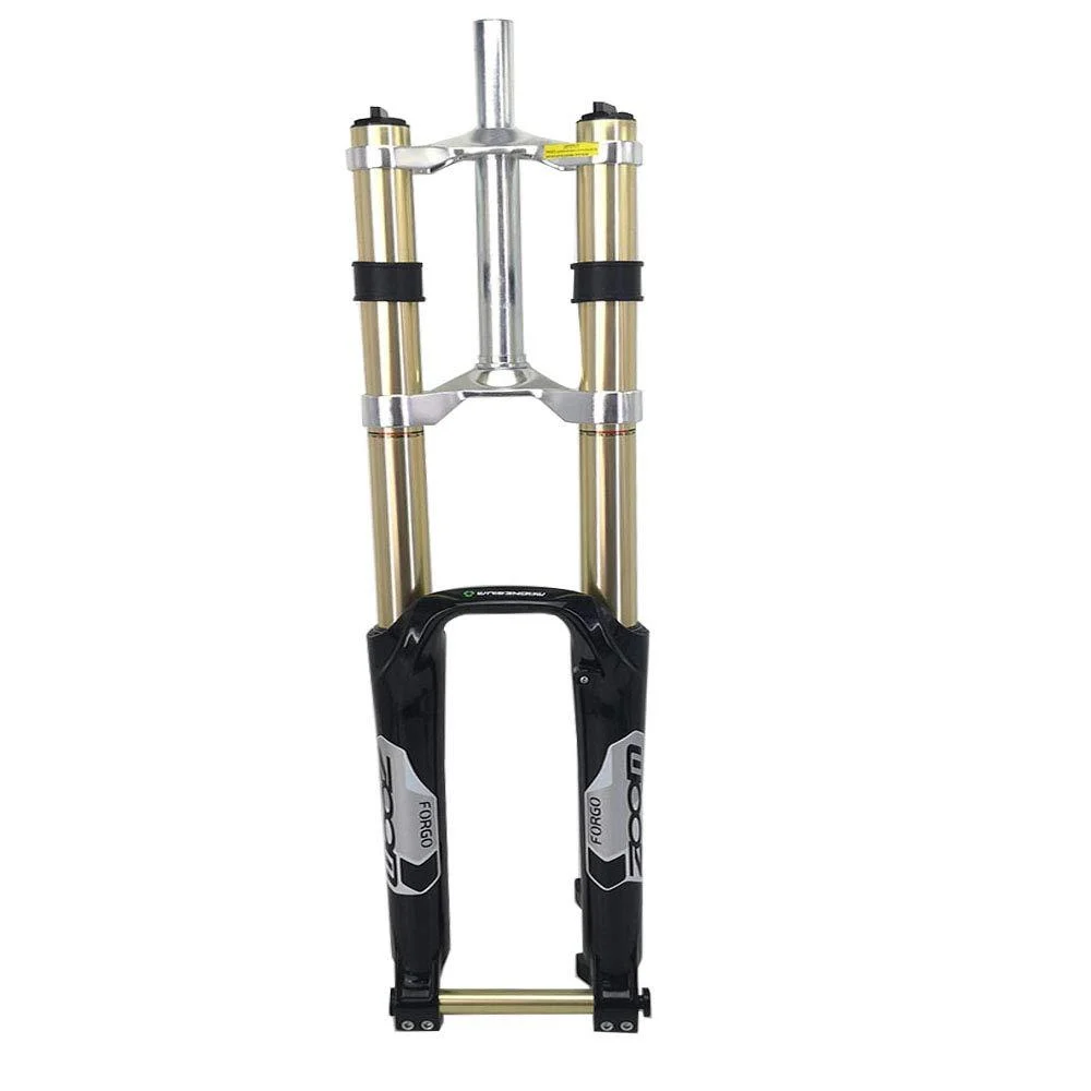 New Zoom Bicycle Suspension Fork 26'' DH Downhill Fork Fit MTB Bike - NA