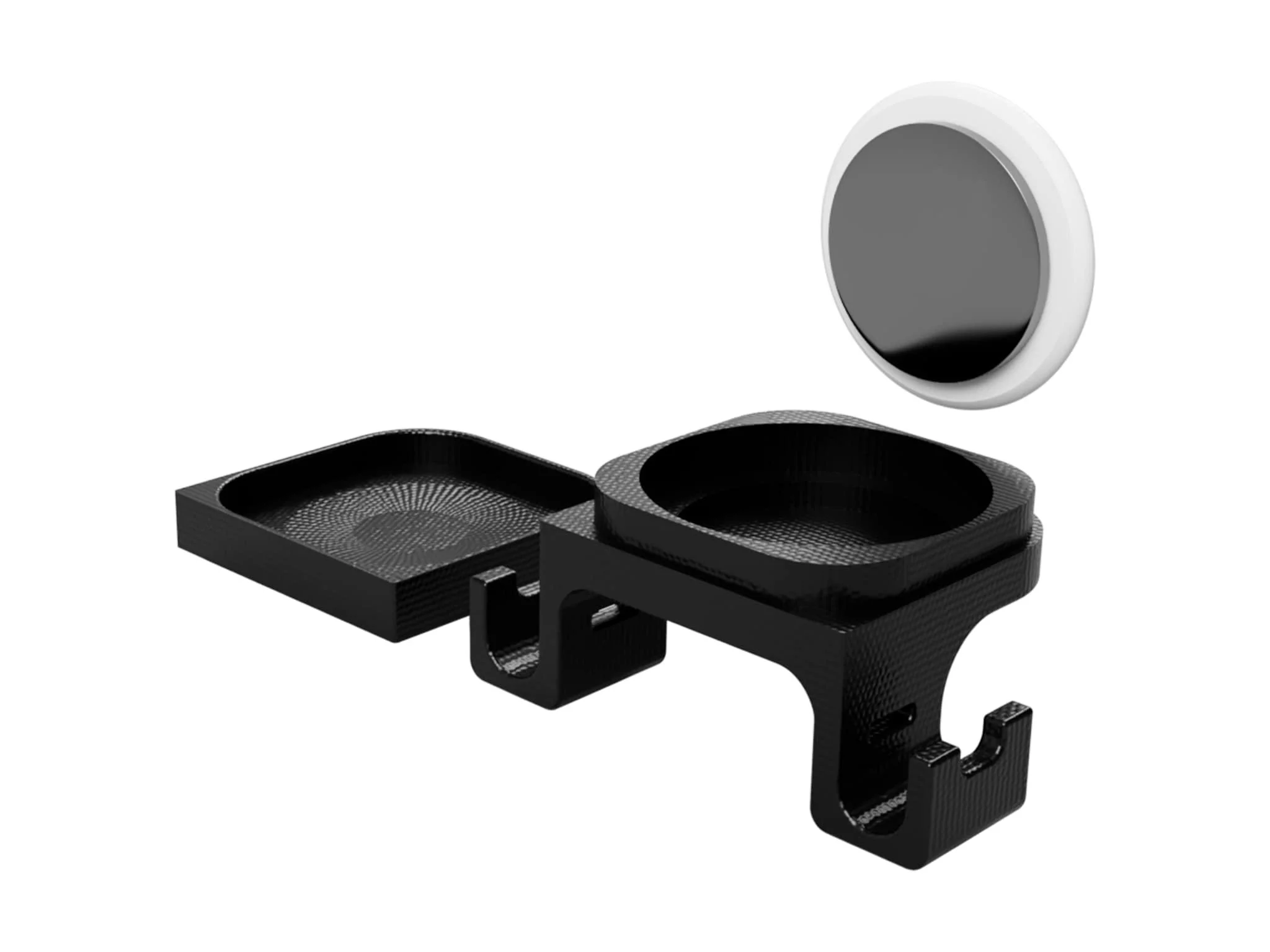 Gago bicycle bracket for the saddle compatible with Airtag |unobtrusive theft protection including assembly accessories |Increased security through GPS location knows
