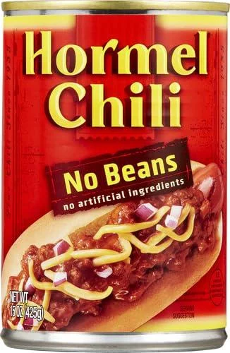 Hormel Chili No Beans - 15 Oz.