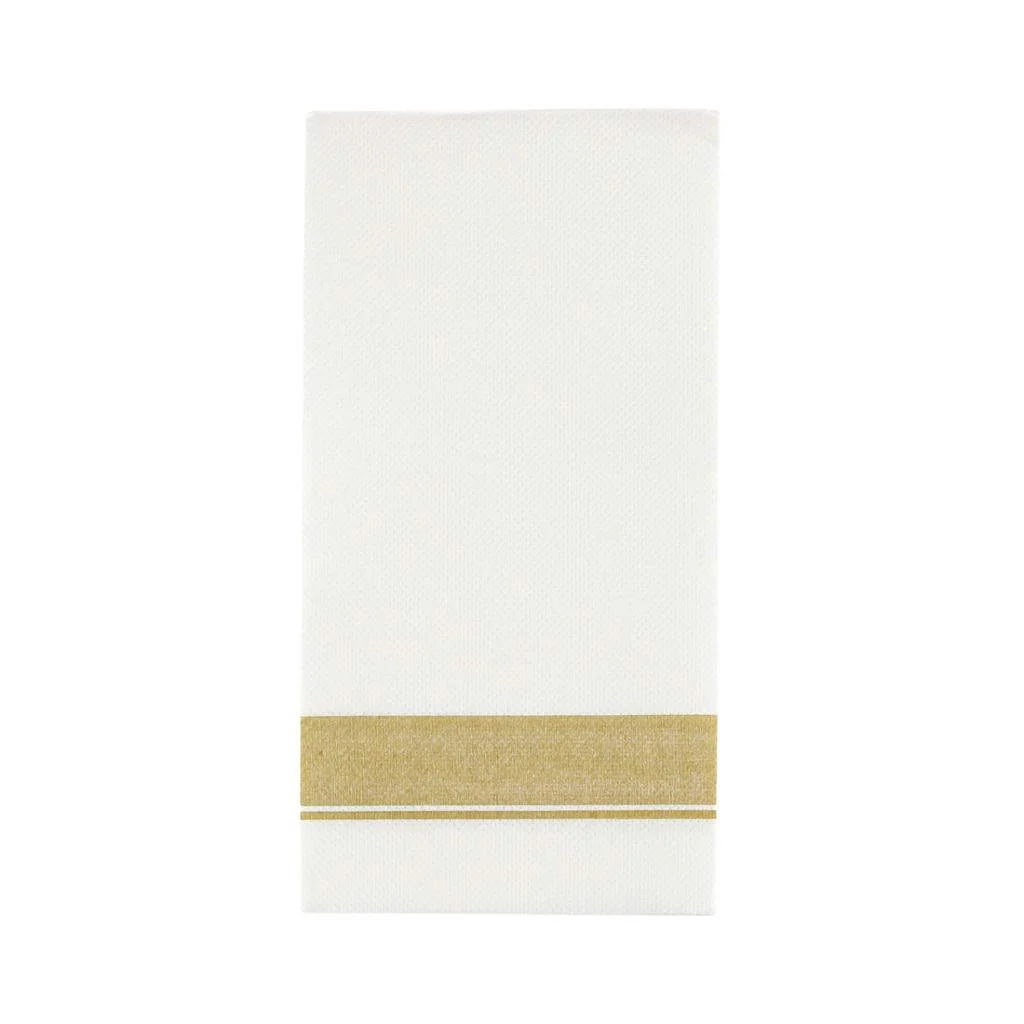 Paper Dinner Napkins | Gold Border | 50 Pcs. - Blue Sky