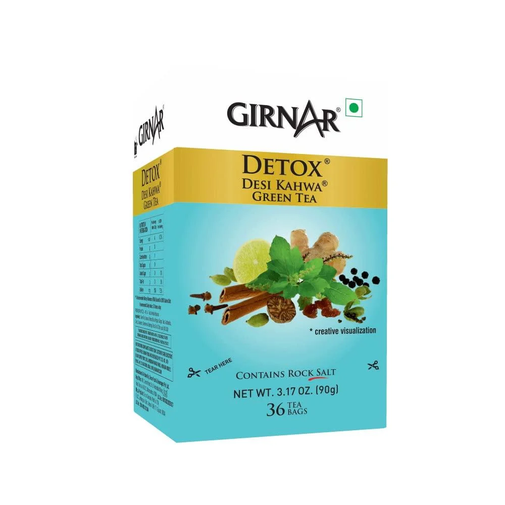 GIRNAR Detox Green Tea Desi Kawa