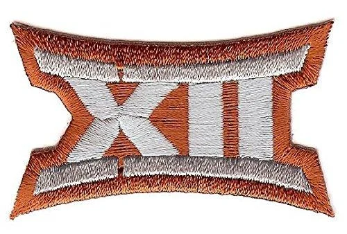 Big 12 XII Conference Team Jersey Uniform Patch Texas Longhorns - Patch Collection