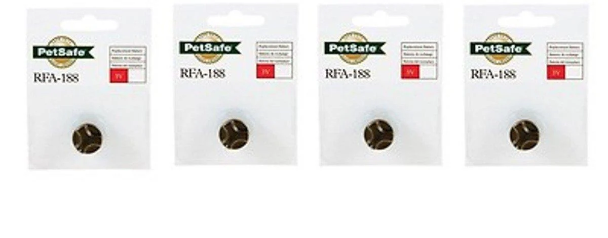 Pet Safe RFA-188 3v Battery Economy 4-Pack