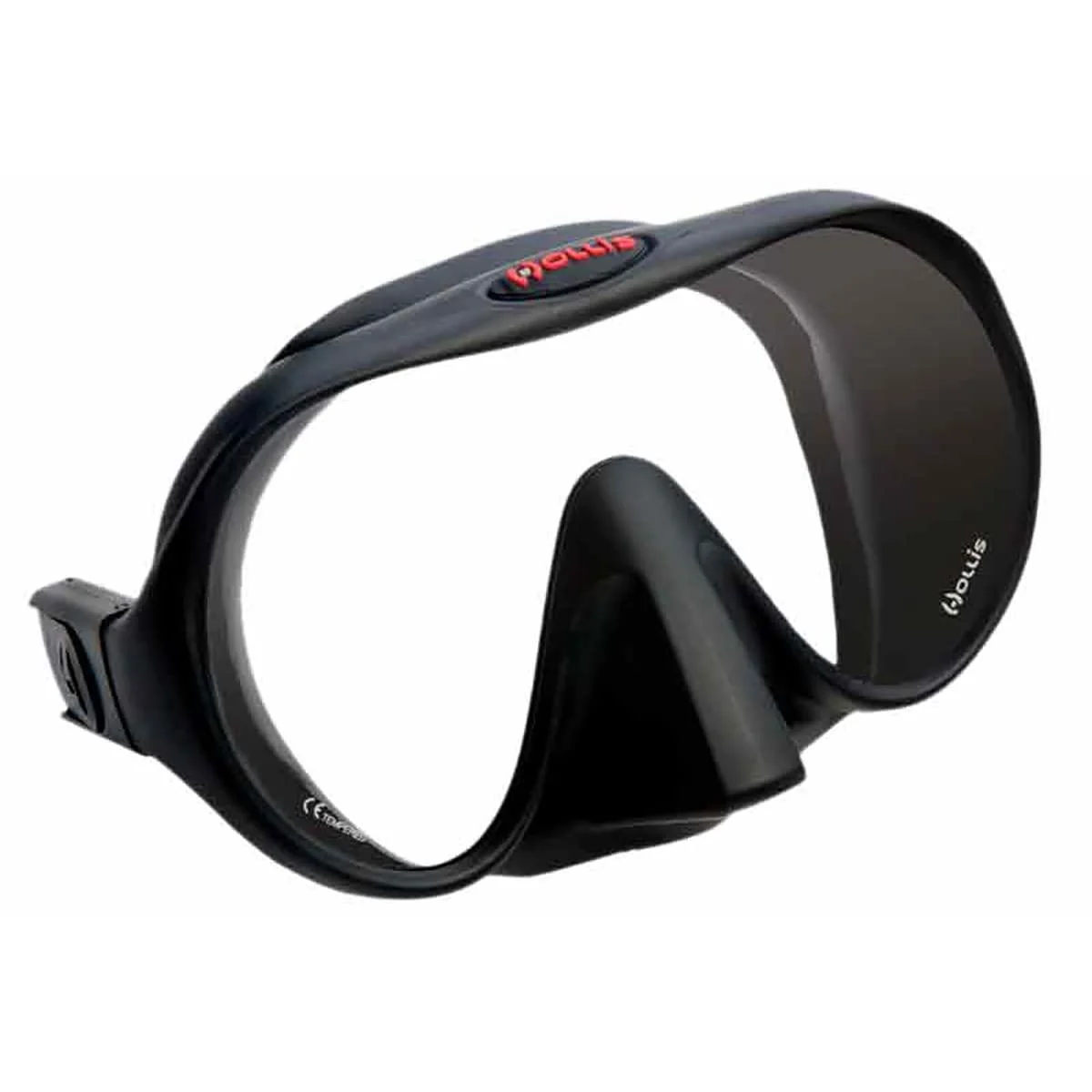 Hollis M1 Frameless Scuba Diving Freediving/Spearfishing Dive Mask Black