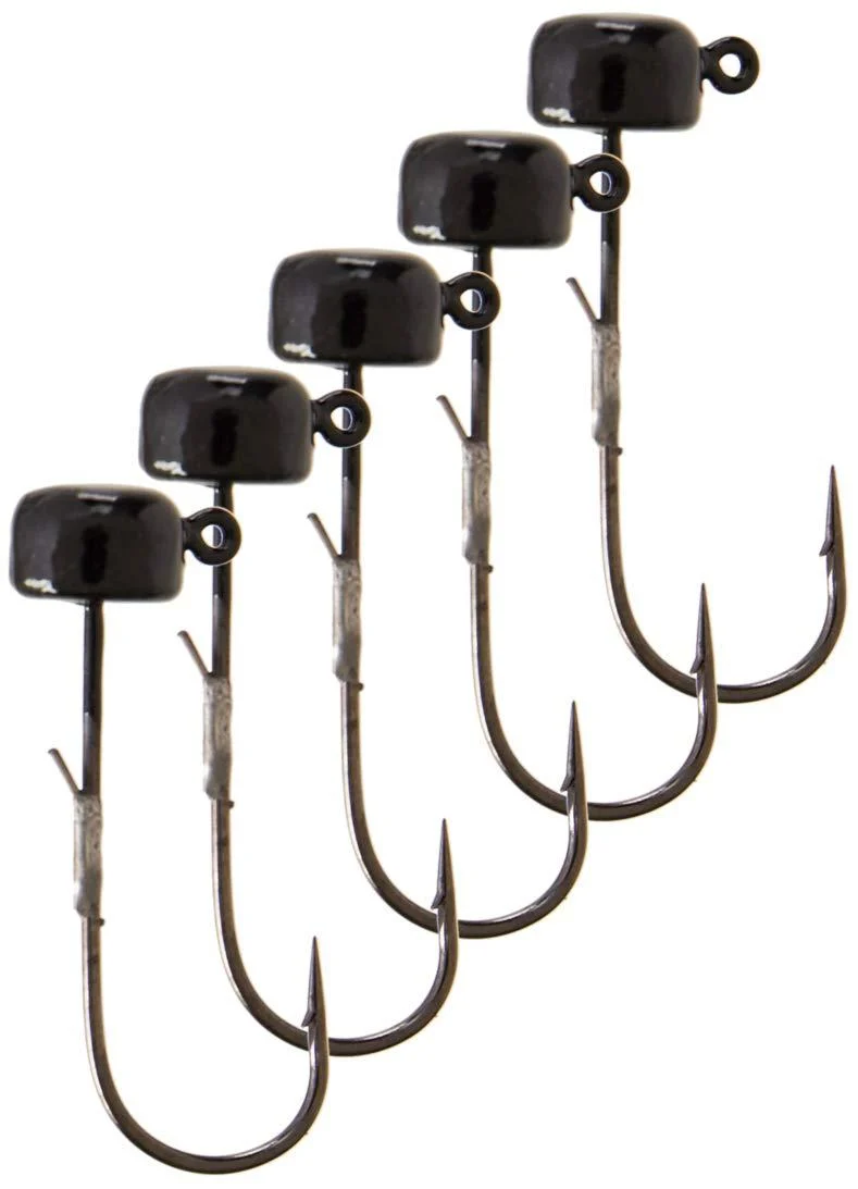Z-MAN Finesse ShroomZ Jigheads Tackle Black 16 oz Jigheads Tackle