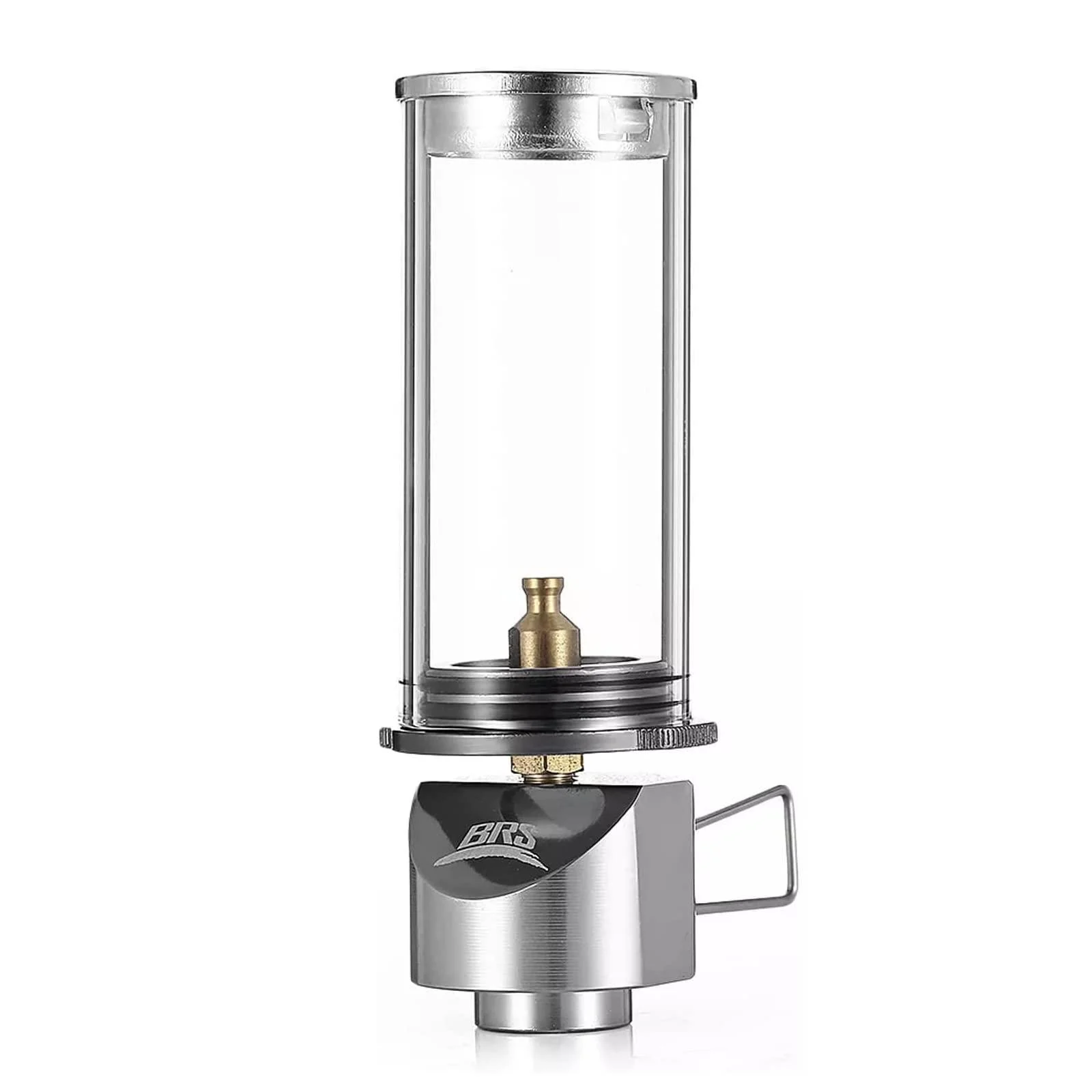 BRS Outdoor Gas Lantern Dreamlike Candle Lamp Portable Tent Lantern Glass Mantle Lantern (BRS-55 1pc)