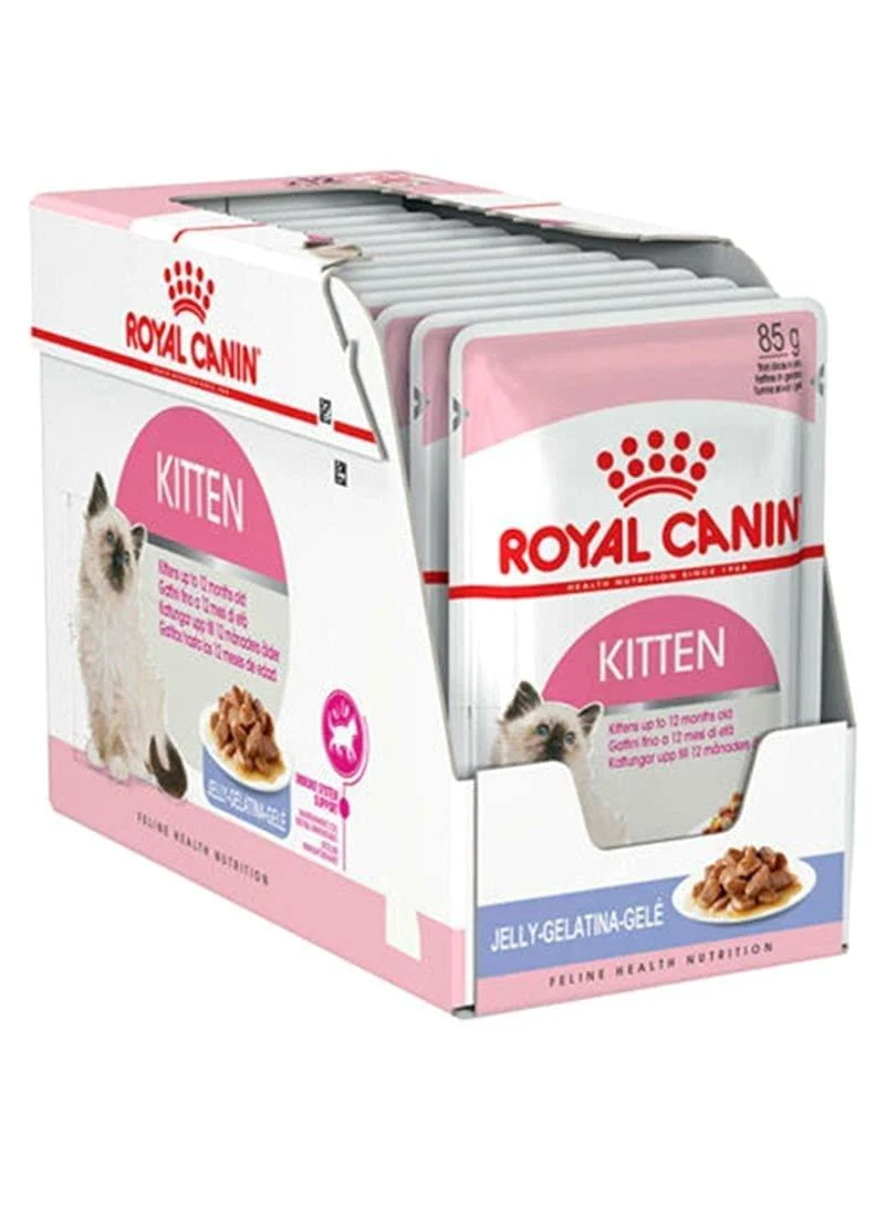 Royal Canin - Kitten Instinctive en gel e pour chaton - 12 sachets de 85g
