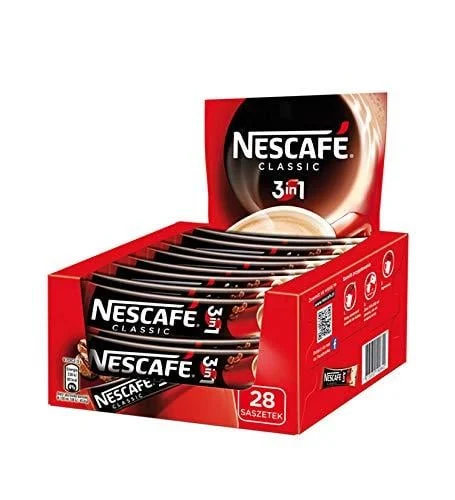 Nescafe classic 3 in 1, (28 x 16.5g) Classic 0.58 Ounce (Pack of 28)