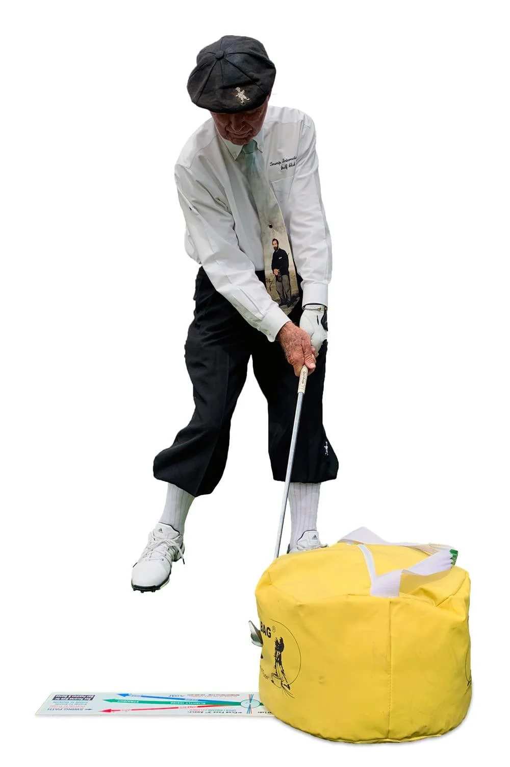 Impact Bag Golf Swing Trainer - Dr. Gary Wirens Golf Training Aid and Practice Tool - Waterproof and Durable - The Best Golf Training Aid to Perfect Your Swing Impact
