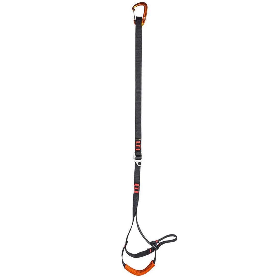 NewDoar Foot Ascender Loop for Climbing Tree Arborist Black Red