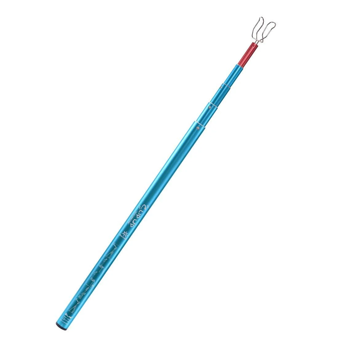 KAILAS Clip-up Stick Clip Extendable Quickdraw Grabber Climbing Gear Lightweight Blue