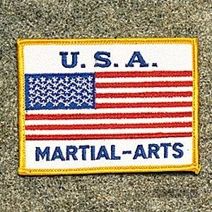 AWMA USA Martial Arts Patch
