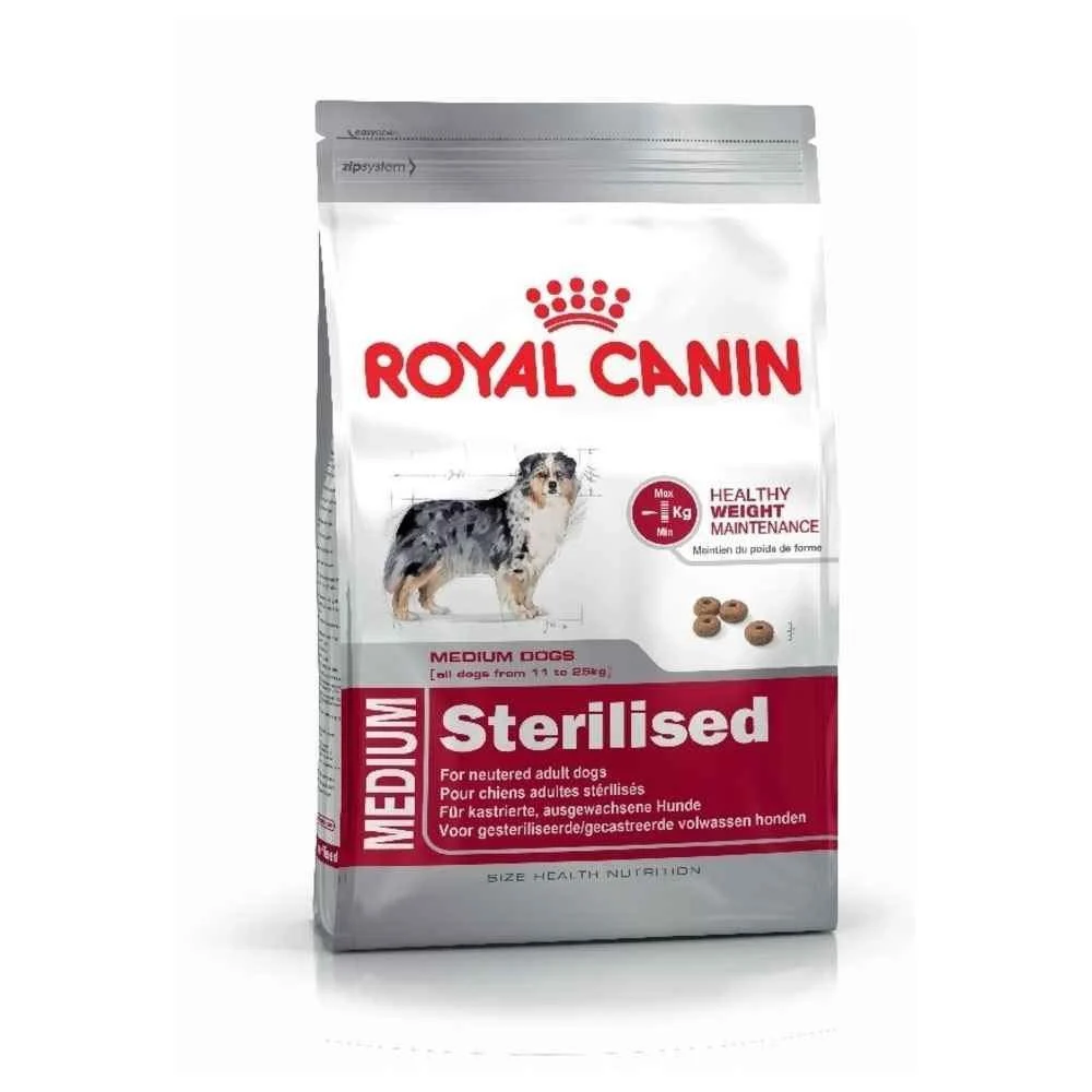 Royal Canin Dog Food Medium Sterilised 3kg