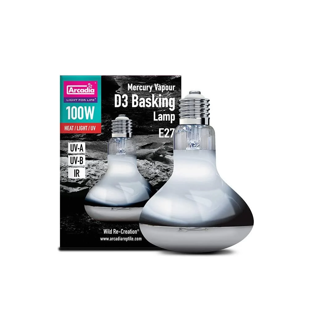 Arcadia D3 UV Basking Lamp 100W