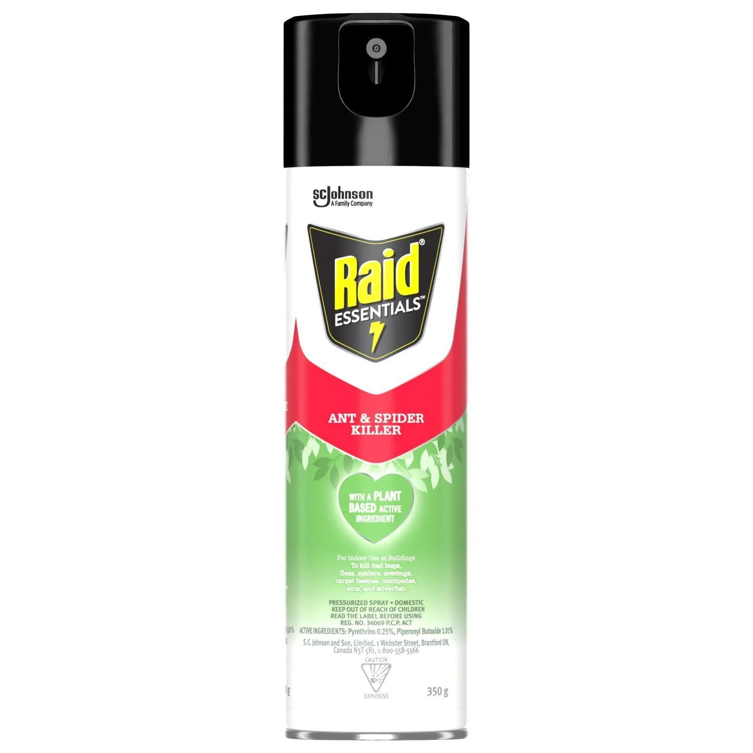 Raid Essentials Ant And Spider Killer Kills Listed Bugs On Contact 350g