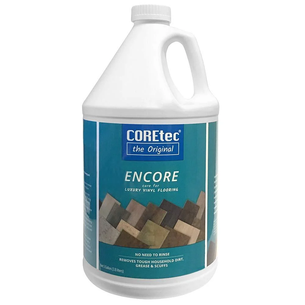 COREtec ENCORE 03Z77 Floor Cleaner Care for Luxury Vinyl Flooring Ready To Use 1 Gallon Refill 128 Fl Oz (Pack of 1)