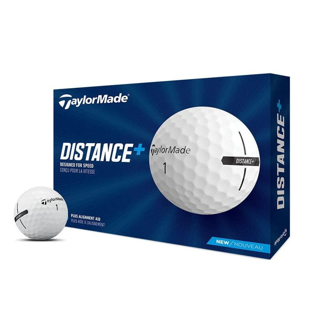 2021 TaylorMade Distance+ Golf Balls White Distance+ Golf Balls
