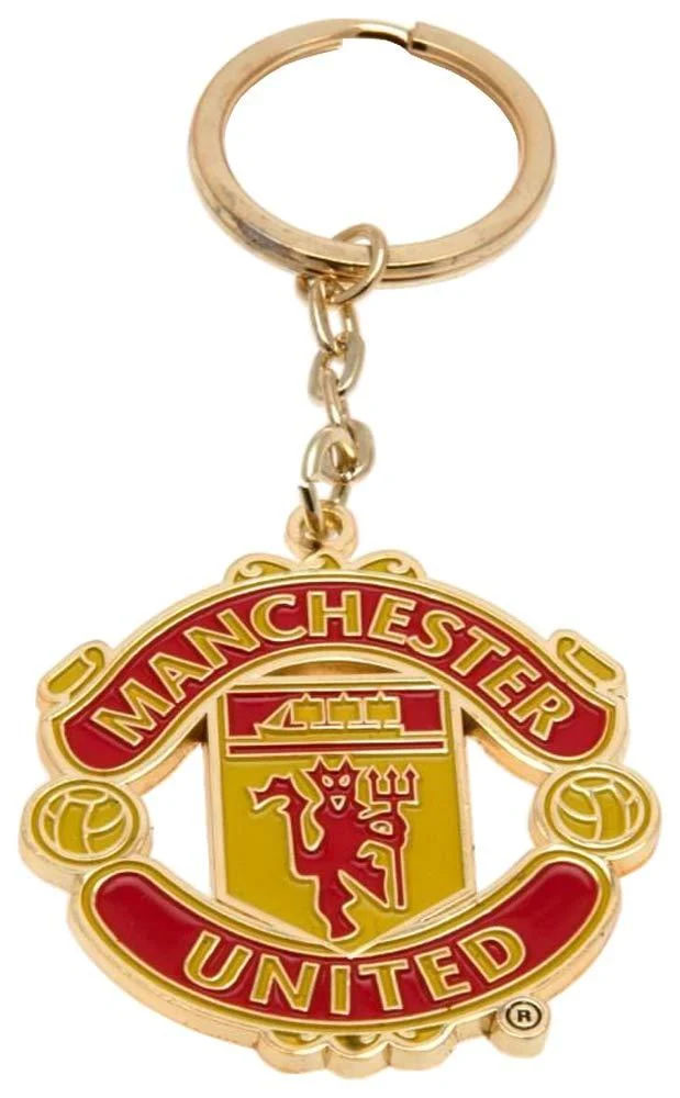 Club Licensed Crest Keyring Manchester United FC One Size Pride