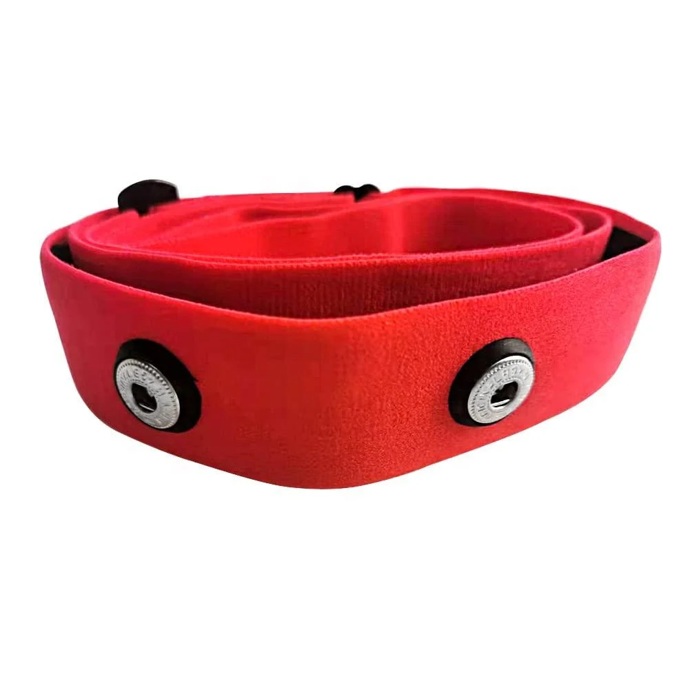 Heart Rate Monitor Chest Strap Replacement Band for Myzone Mz-3 Strap Red Medium
