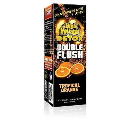 High Voltage Double Flush Tropical Orange - High Voltage Detox