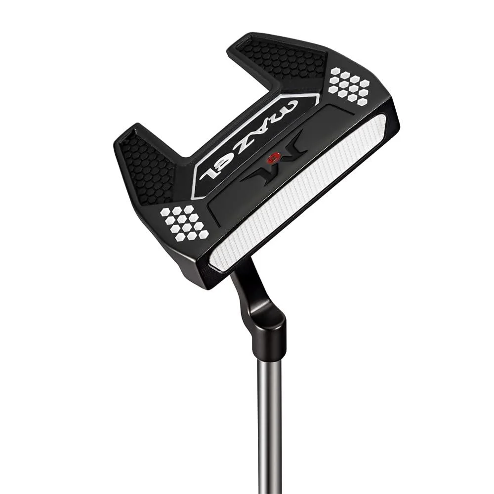MAZEL Tour GS Men's Golf Putter,Right Handed,Golf Head Cover Inlcuded Black Upgraded