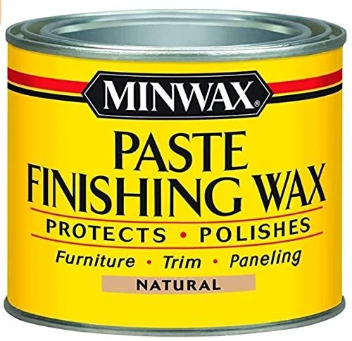 Minwax 785004444 Paste Finishing Wax, 1 lb, Natural