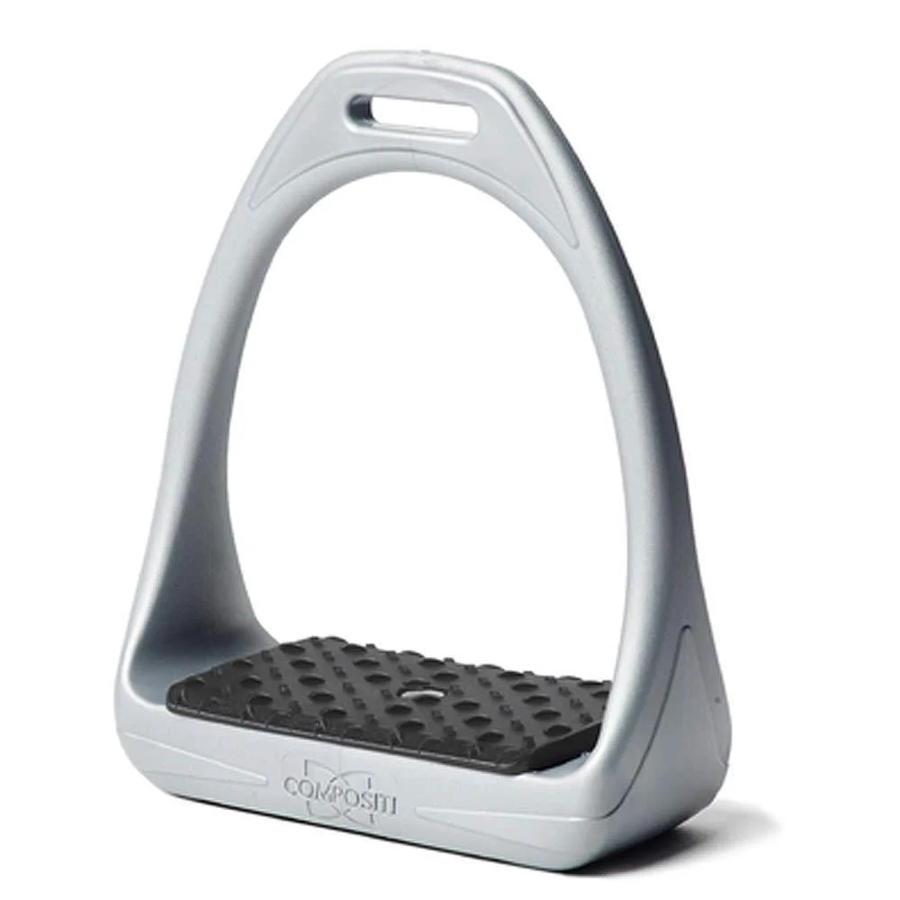 COMPOSITI Reflex 3D Wide Track Stirrups Grey 4.75
