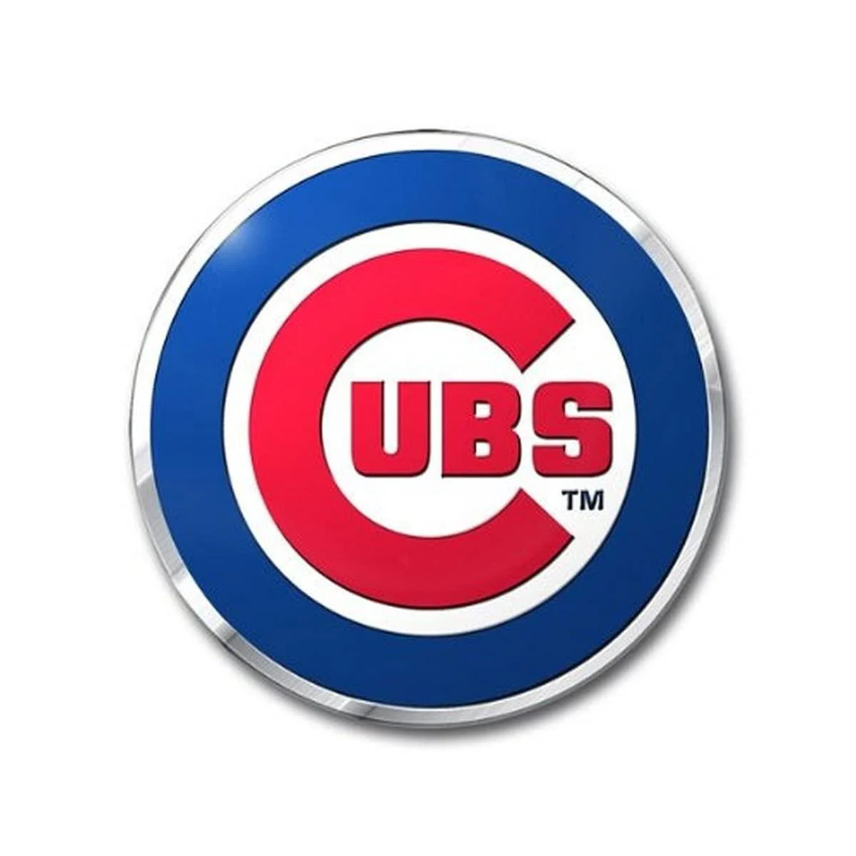 MLB - Chicago Cubs Heavy Duty Aluminum Color Emblem