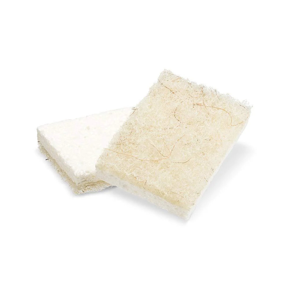 Full Circle Cleana Colada Heavy-Duty Coconut Scrubber Sponges 2 Packs
