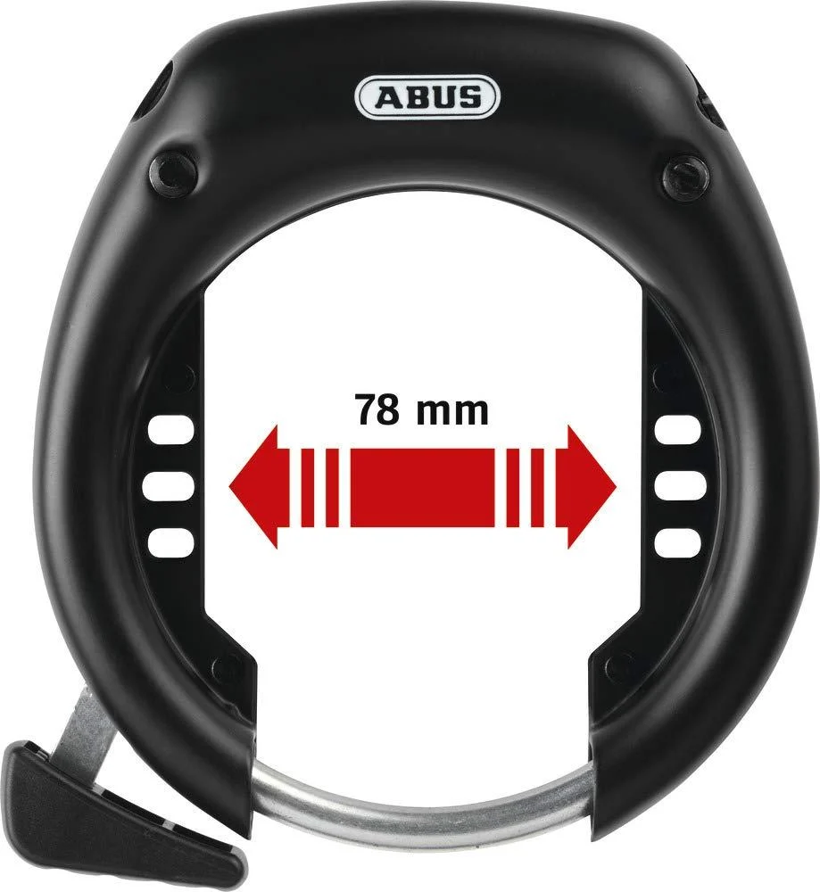 Abus frame lock Shield 5650L NR Black OE key removable