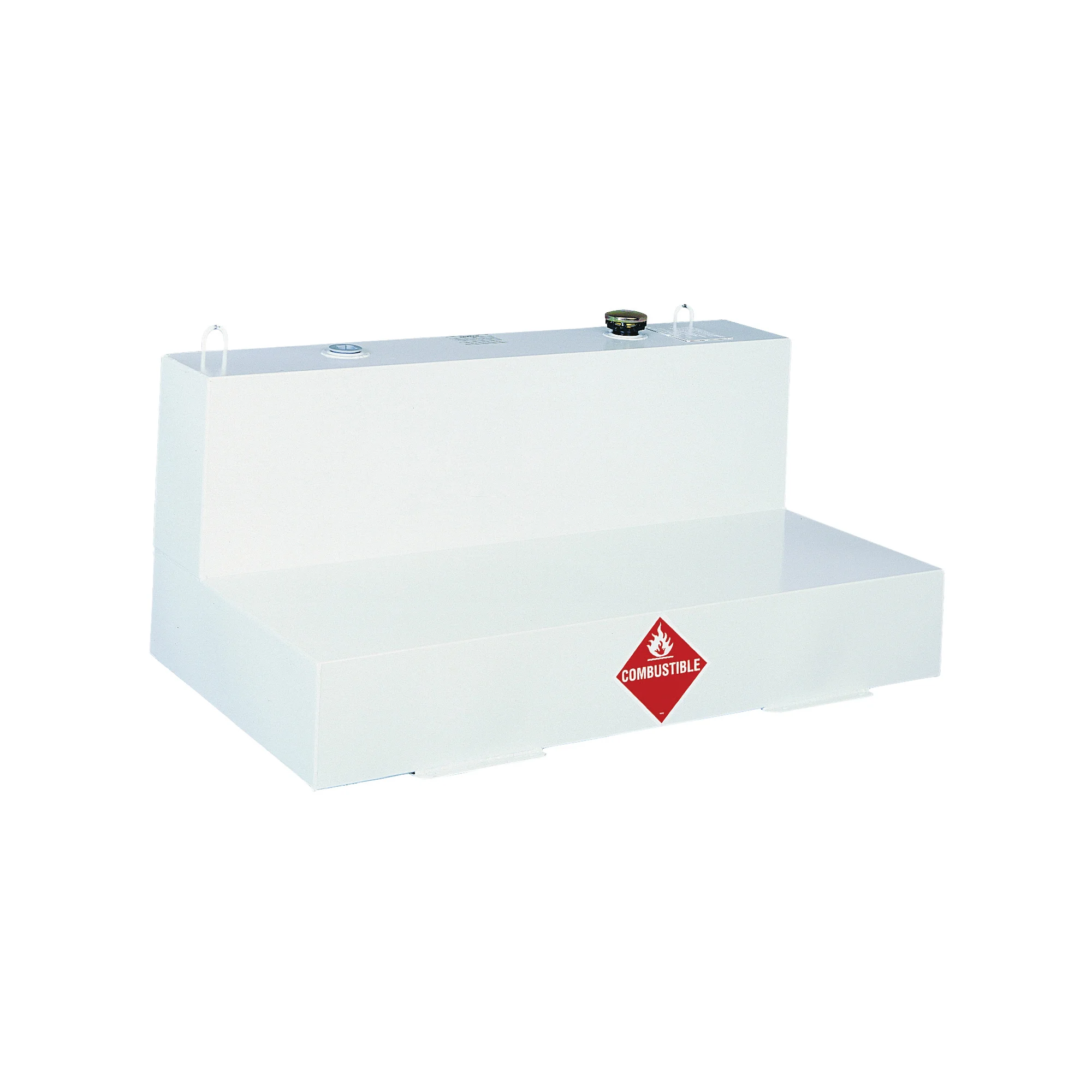 480000 Transfer Tank, 103 gal Capacity, Steel, White - Jobox