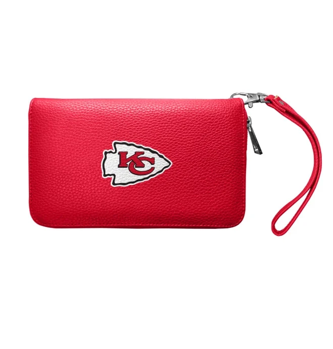NFL Kansas City Chiefs Pebble Organizer Zip Wallet - Little Earth Productions