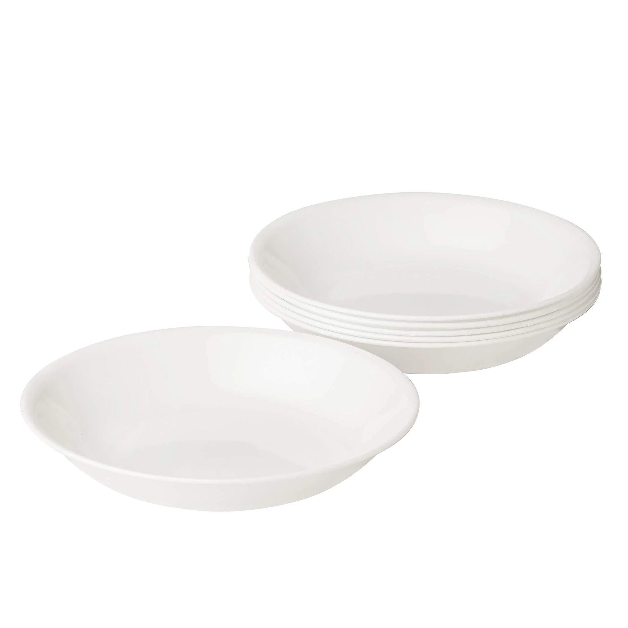 Corelle Winter Frost White 20-Ounce Bowl Set, 6 count (Pack of 1) Winter Frost White 6 count (Pack of 1)