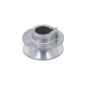 350A-3/4 V-Groove Pulley, 3/4 in Bore, 3-1/2 in OD, 3-1/4 in Dia Pitch, 1/2 in W x 11/32 in Thick Belt, Zinc