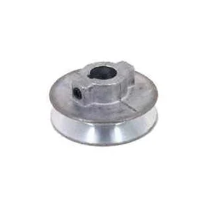 600A-5/8 V-Groove Pulley, 5/8 in Bore, 6 in OD, 3-Groove, 5-3/4 in Dia Pitch, 1/2 in W x 11/32 in Thick Belt, Zinc