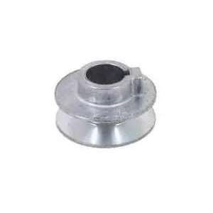 600A-3/4 V-Groove Pulley, 3/4 in Bore, 6 in OD, 3-Groove, 5-3/4 in Dia Pitch, 1/2 in W x 11/32 in Thick Belt, Zinc