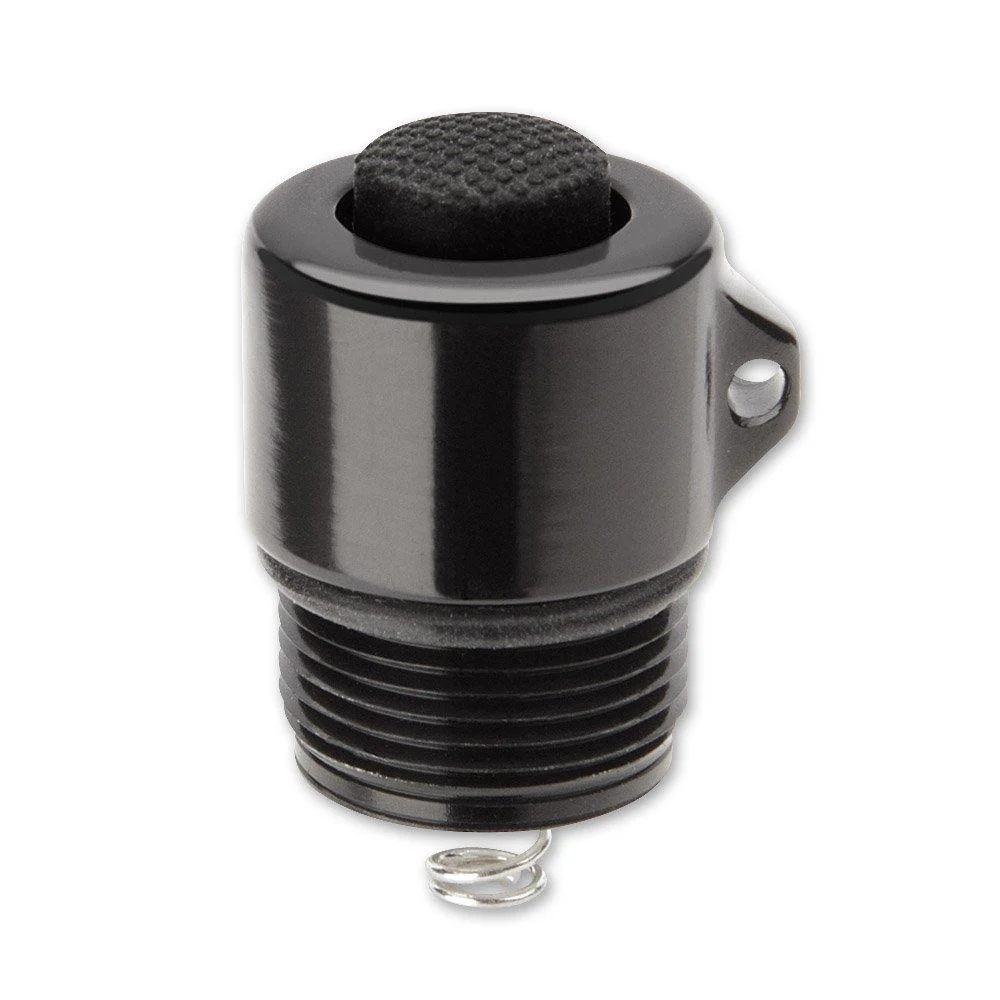 LiteXpress knife end cap switch black for AA lamps grey M 1010269310