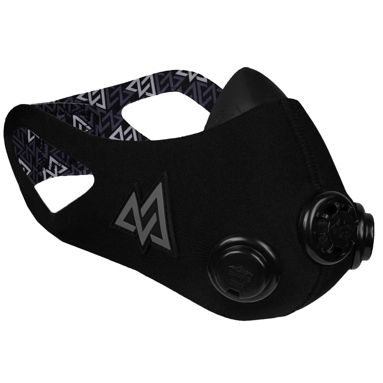 TRAININGMASK - Elevation Training Mask 2.0 Blackout - Fitness Mask Workout Mask Large