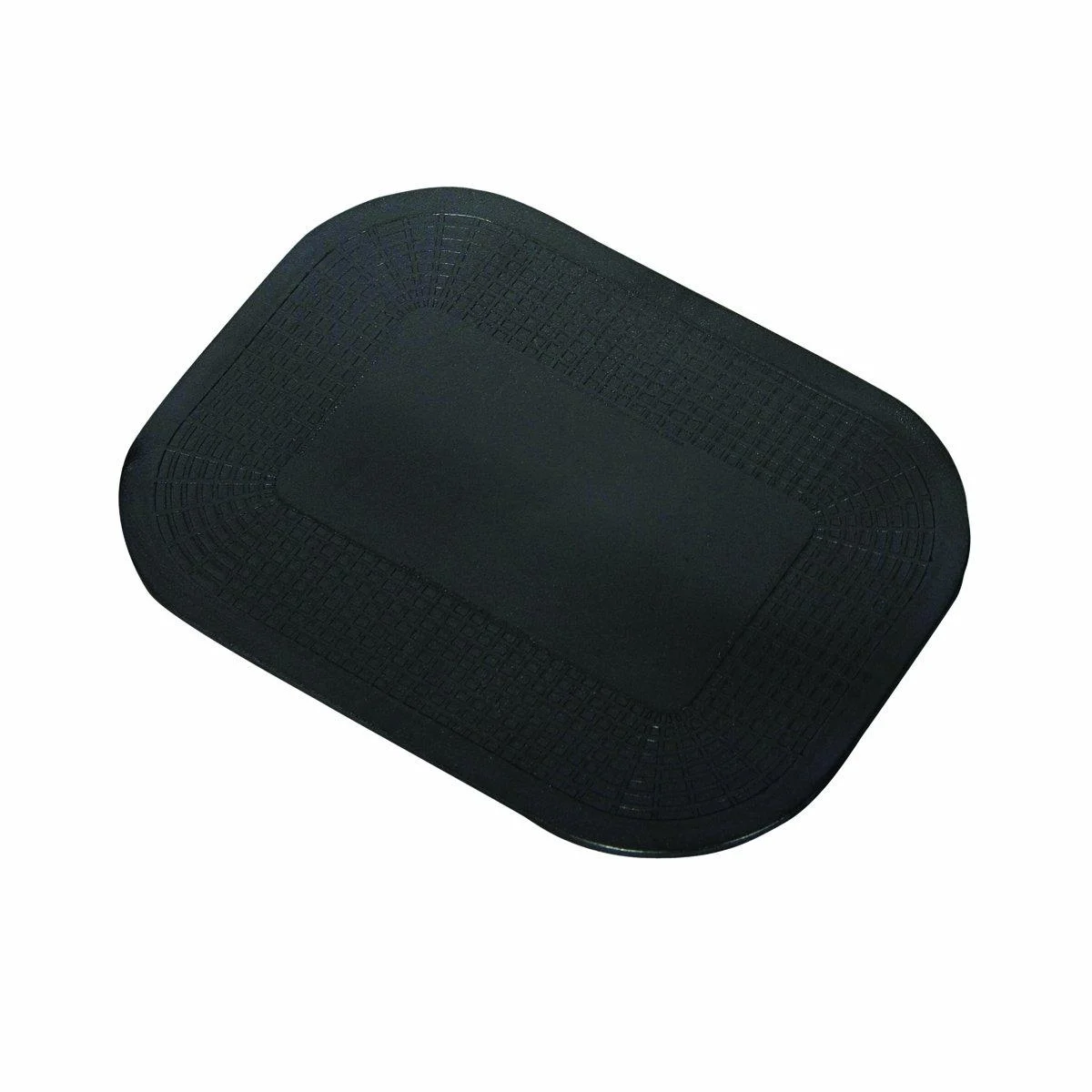 Dycem 50-1592BLK Non-Slip Rectangular Pad, 15" x 18", Black 15" X 18" Black