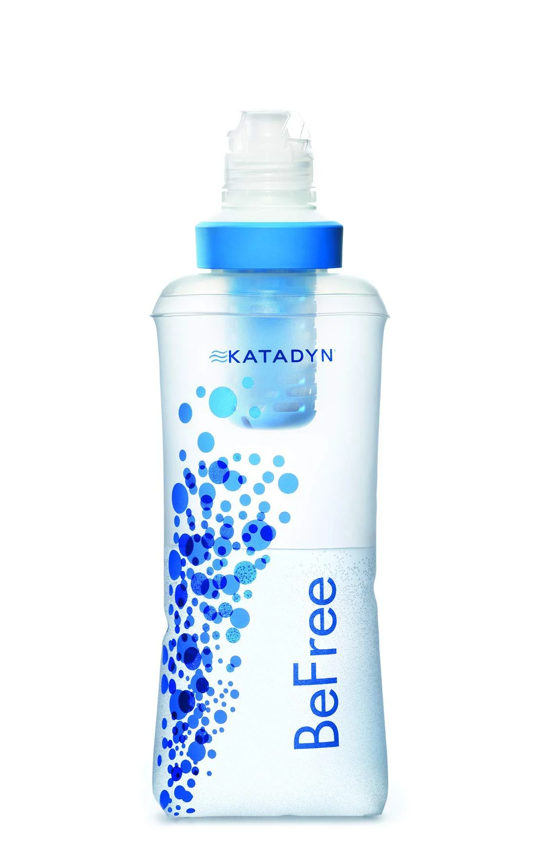 BeFree 0.6L Water Filter, Fast Flow, 0.1 Micron EZ Clean Membrane for Endurance Sports, Camping and Backpacking (8019639) - Katadyn