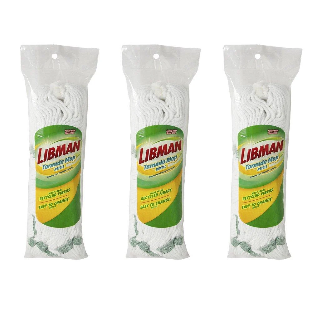 Libman Tornado Mop Refills, 3 Pack - 1209