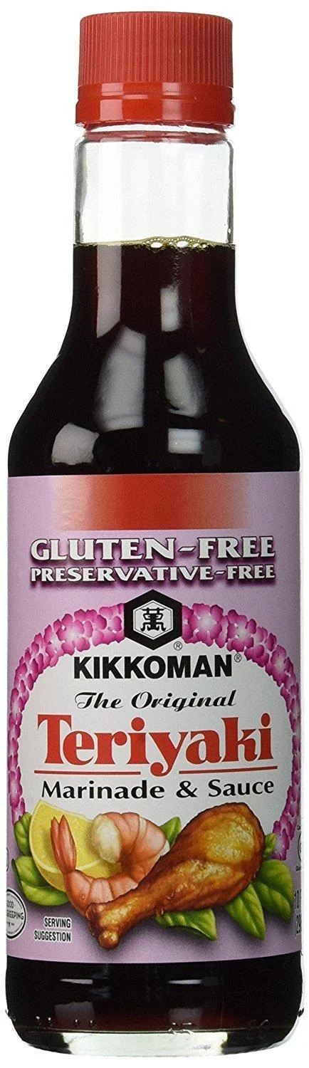 Kikkoman Gluten Free Teriyaki Sauce, 10 Ounce, Two pack Teriyaki 10 Fl Oz (Pack of 2)