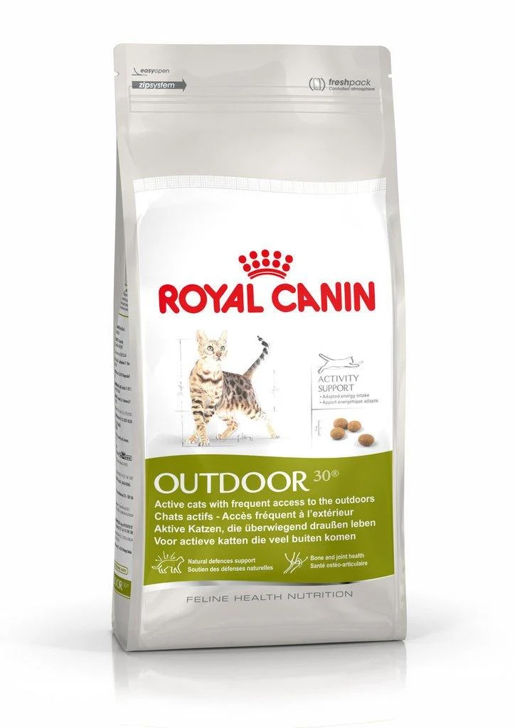 Royal Canin Cat Food Outdoor 30 Dry Mix 10 kg