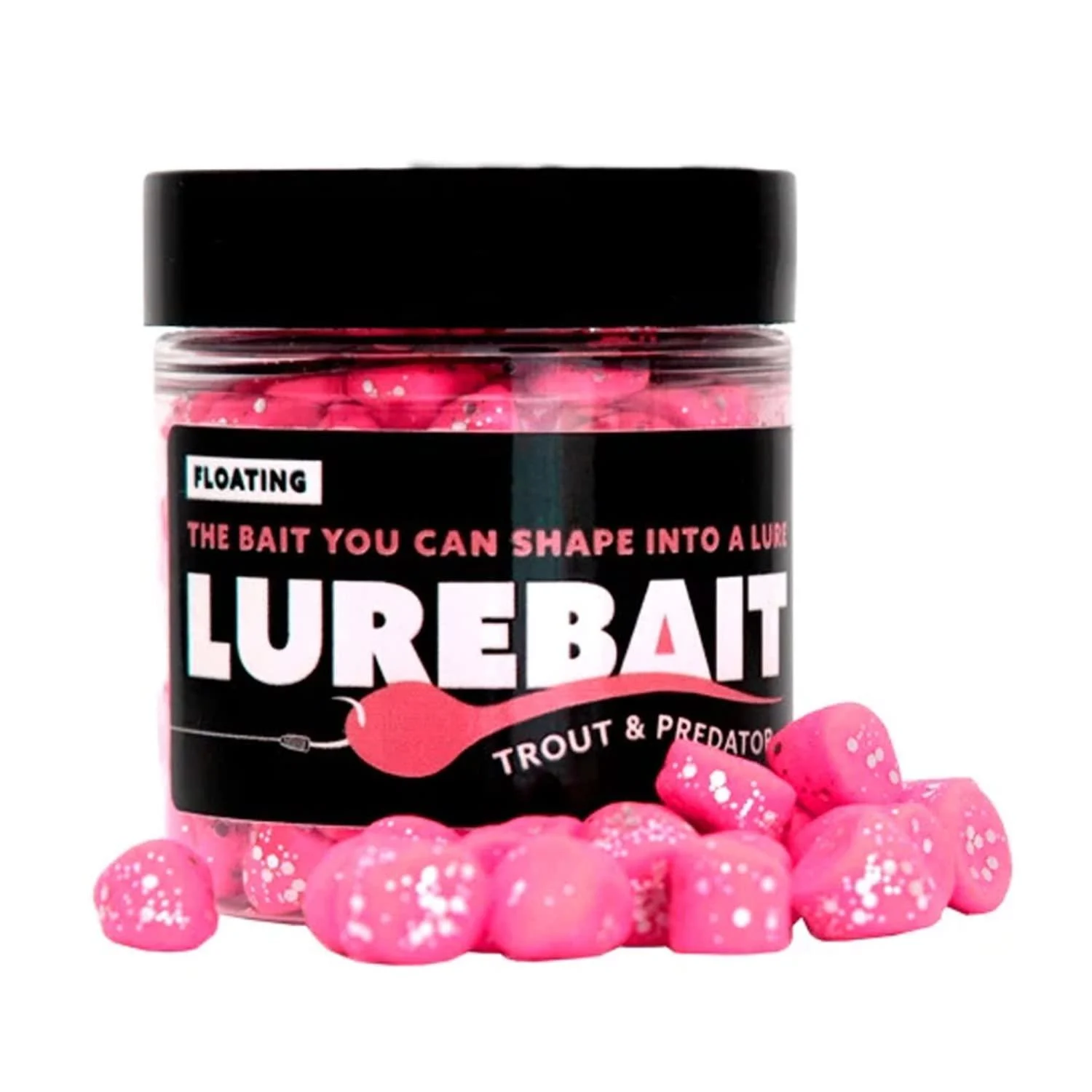 Fjuka Lurebait |Next generation of floating trout bait |Forms to bait |Throwing retrieving curling |Powerful taste lane |Surface fishing |Dropshot |Umpteen/pop-up |Trout rose