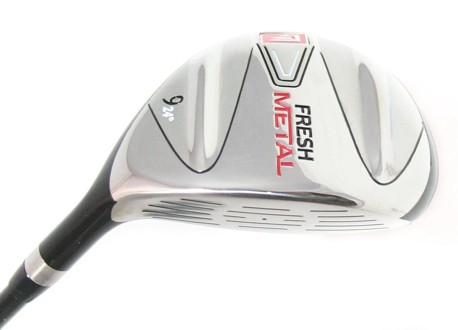 Founders Club Fresh Metal Golf Clubs Fairway Woods with Graphite Shaft and Head Cover 24 Degrees Senior