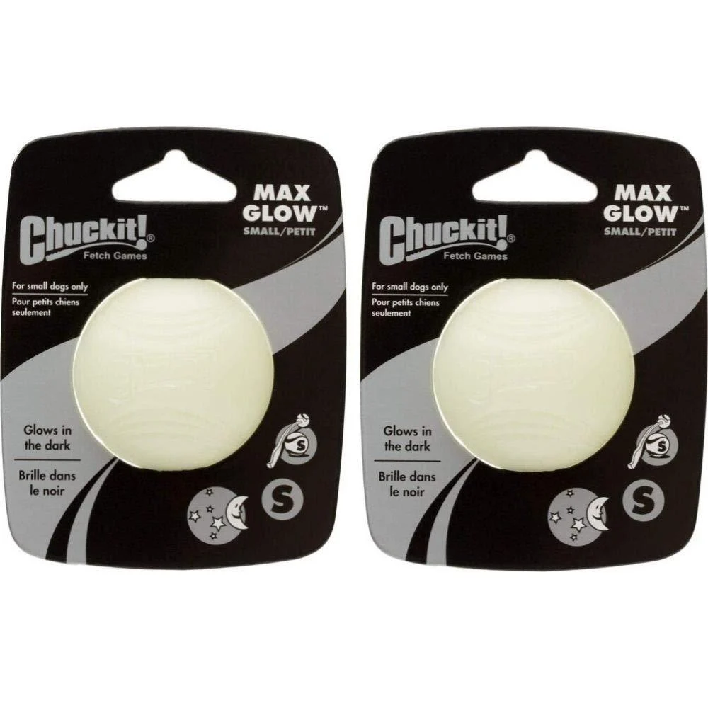 Chuckit!Max Glow Ball Small 2-pack