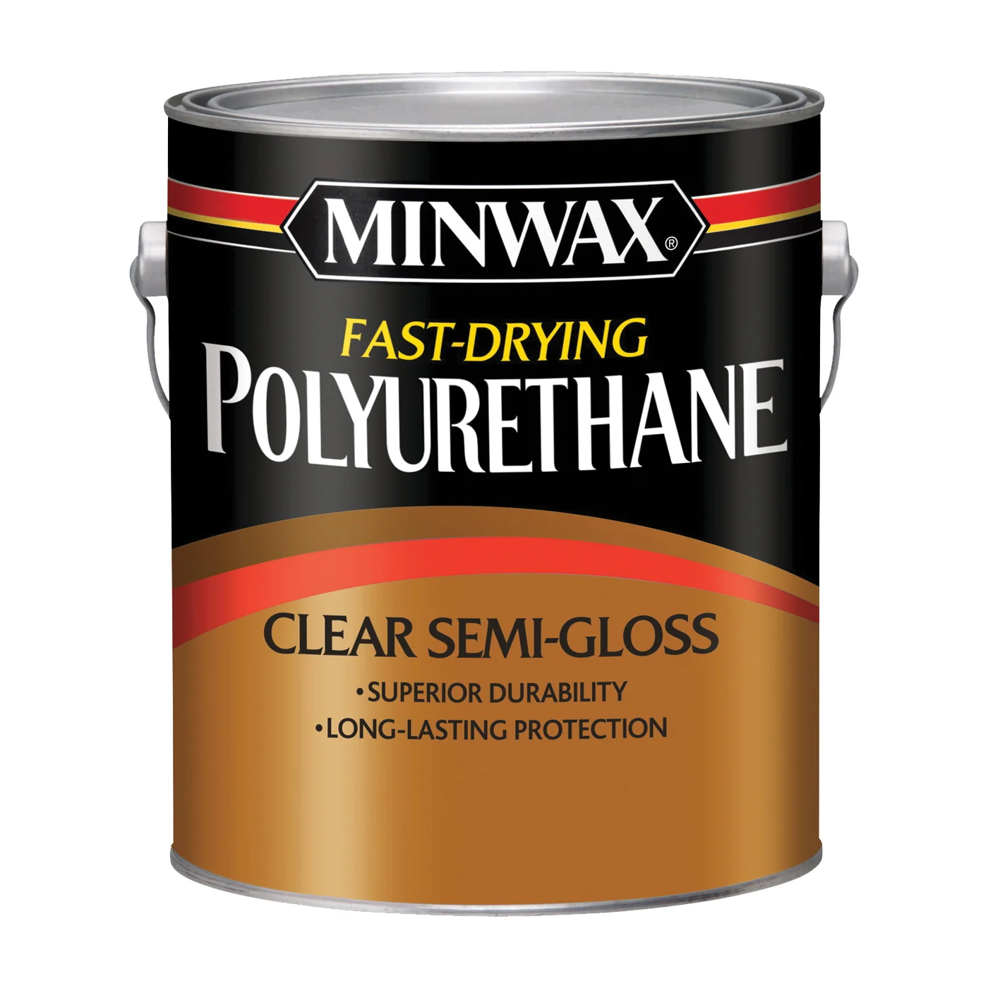 71029000 Polyurethane, Oil Base, Clear, Semi-Gloss, Liquid, 1 gal, Can