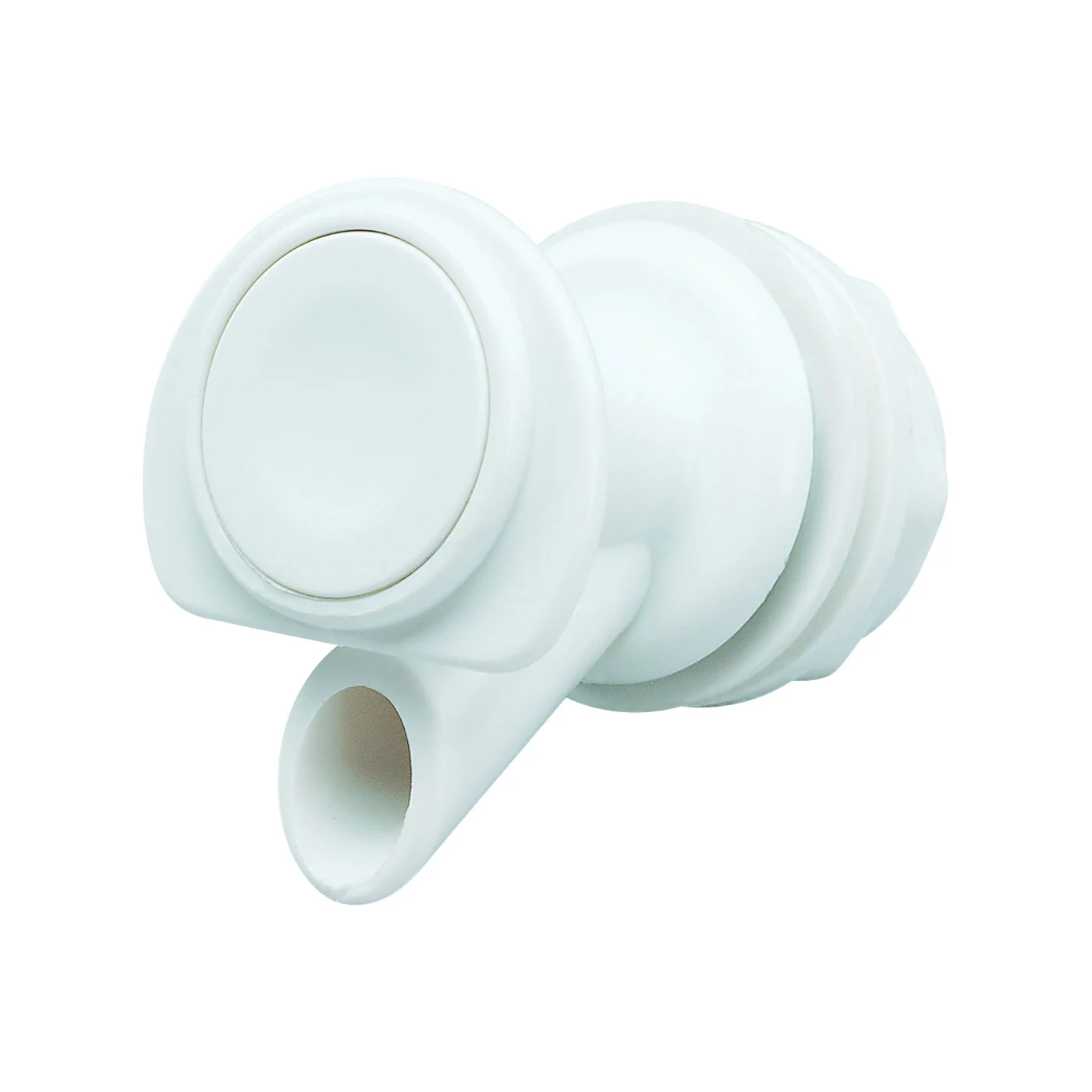 00024009 Water Cooler Spigot, Plastic, White, For: 1, 2, 3, 5 and 10 gal Plastic Coolers - Igloo