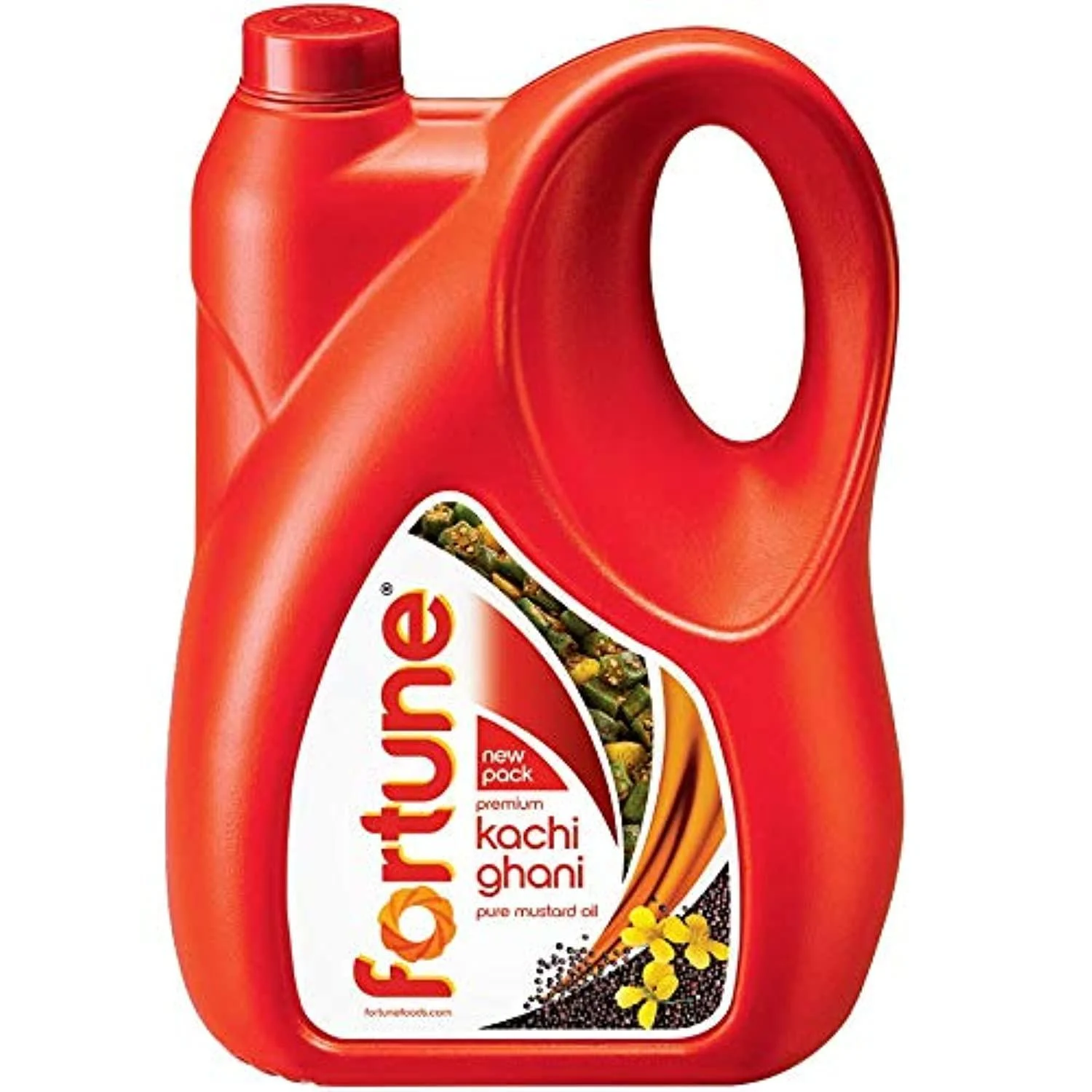 FORTUNE Fortune Kachi Ghani Mustard Oil 5 Litre Jar