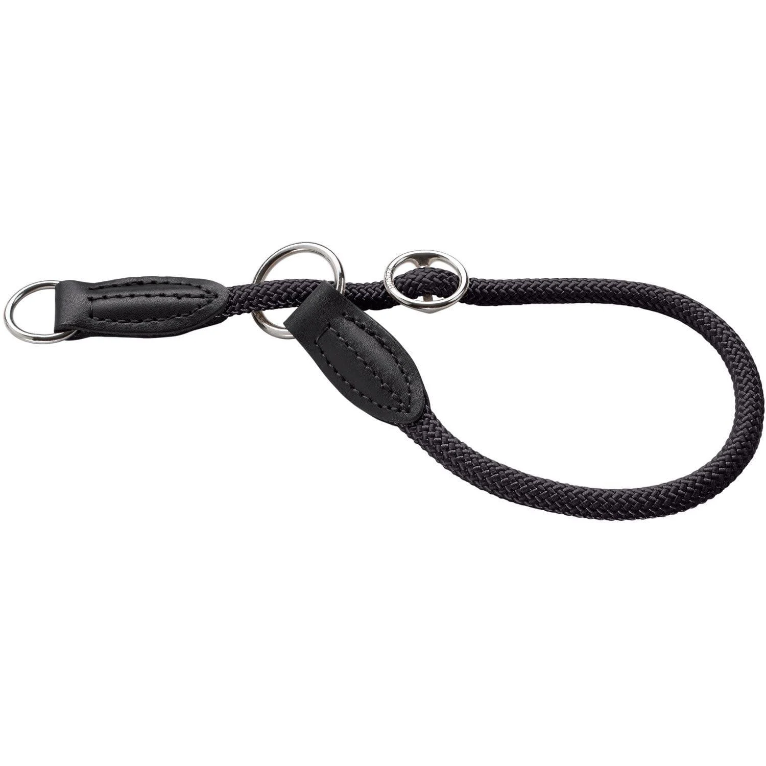HUNTER Freestyle dressage collar dog collar pull stopper robust weatherproof 40 (SM) black 40 (SM) black
